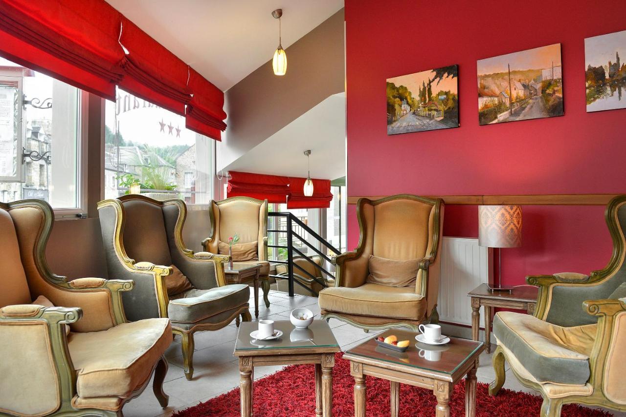 Logis Hotel Spa Restaurant Au Site Normand Clécy Esterno foto
