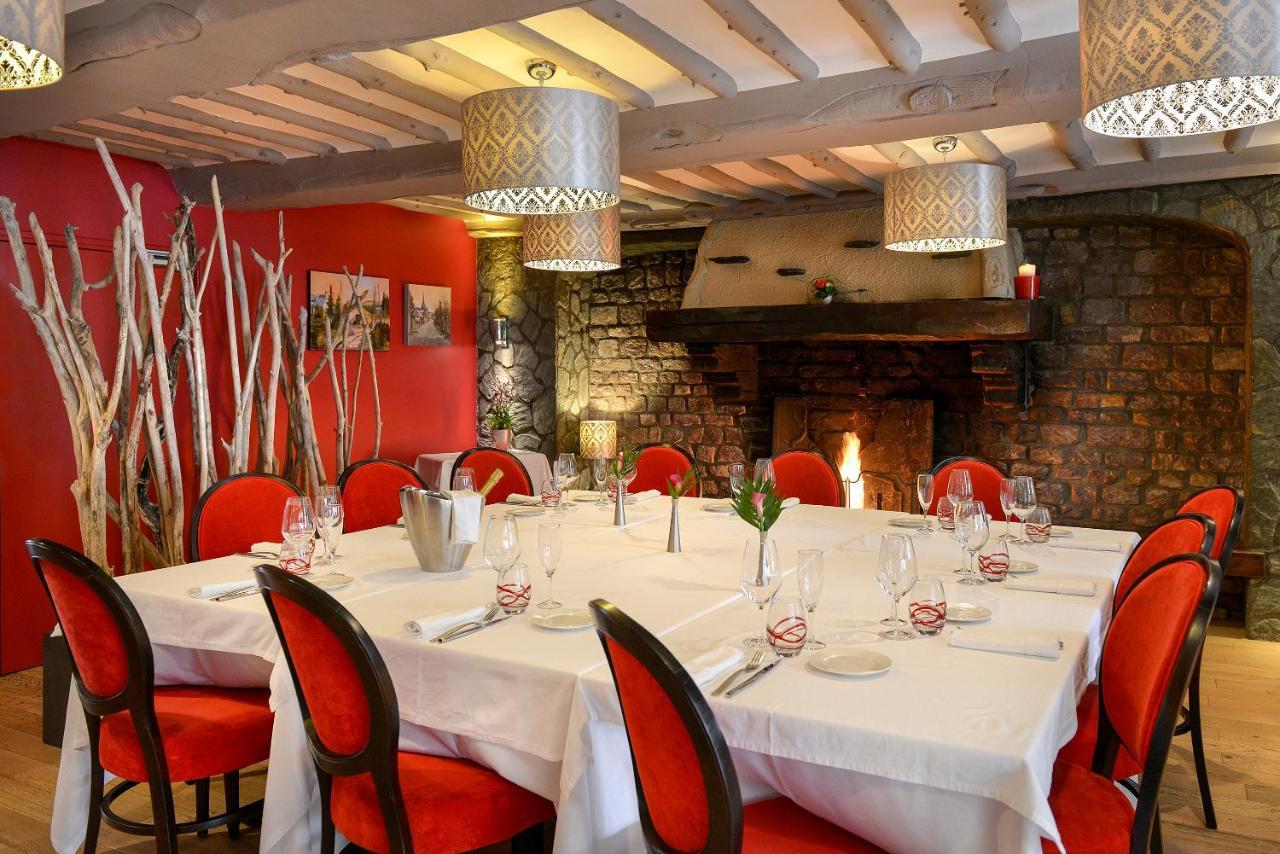 Logis Hotel Spa Restaurant Au Site Normand Clécy Esterno foto