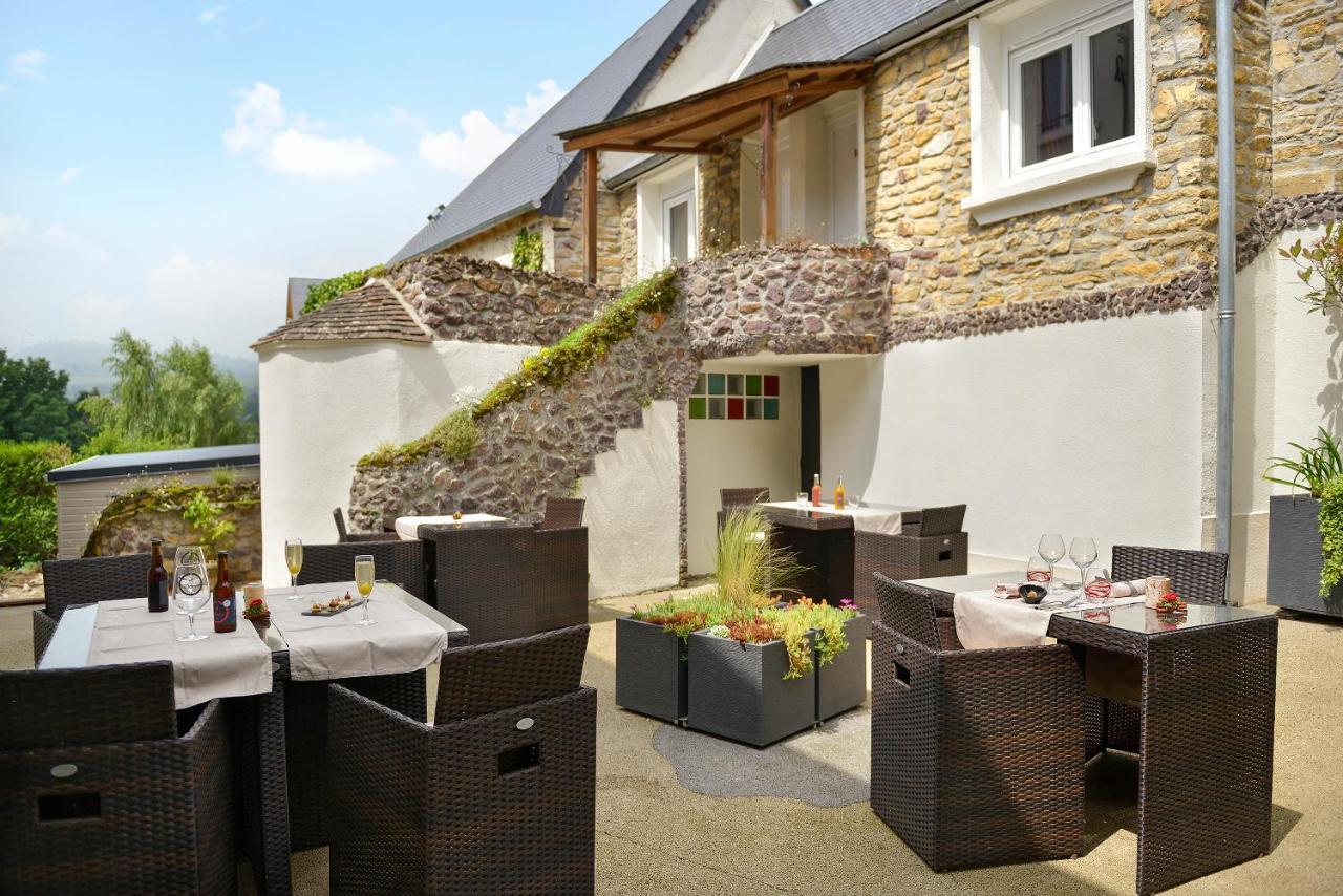 Logis Hotel Spa Restaurant Au Site Normand Clécy Esterno foto
